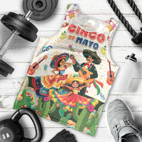 Mexico Cinco De Mayo Men Tank Top Dancing Mexican