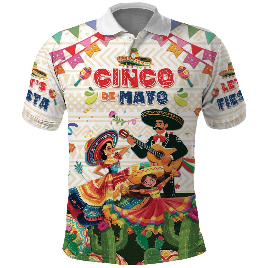 Mexico Cinco De Mayo Polo Shirt Dancing Mexican