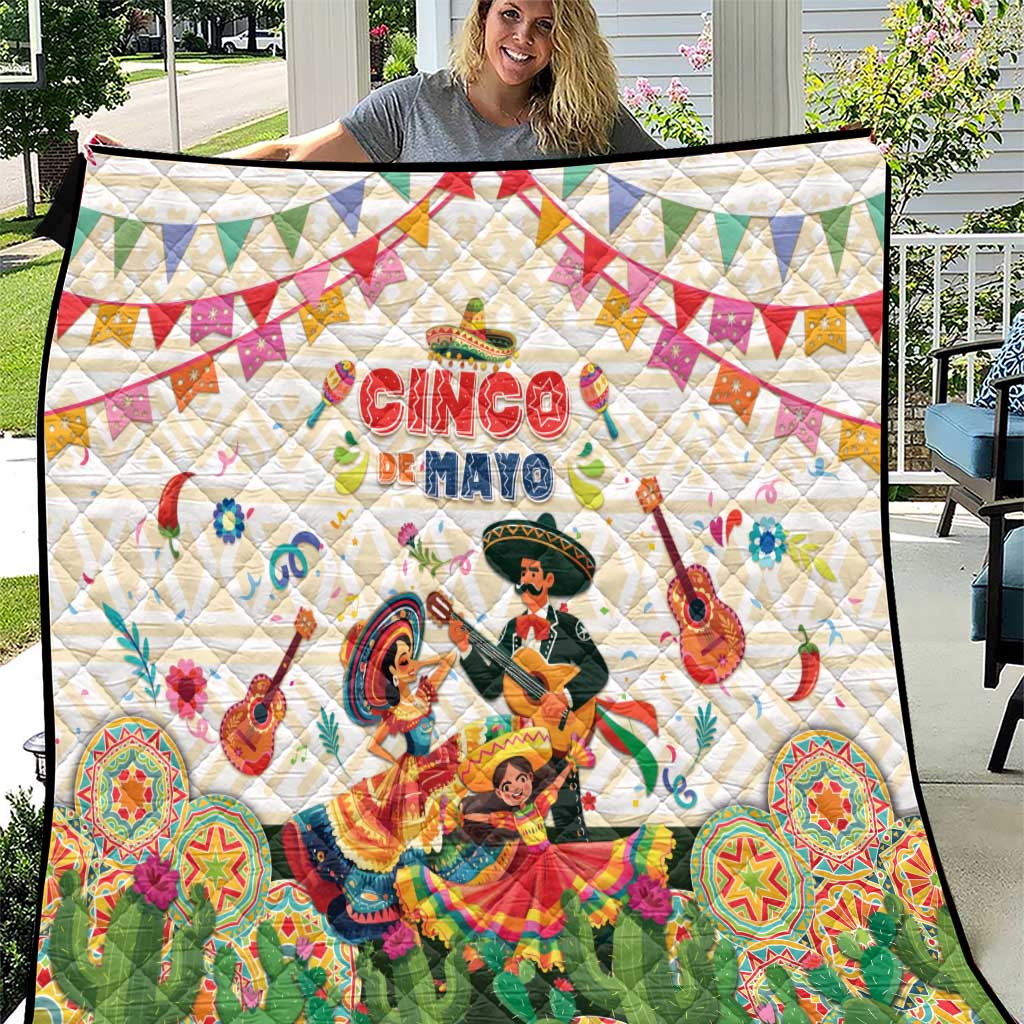 Mexico Cinco De Mayo Quilt Dancing Mexican