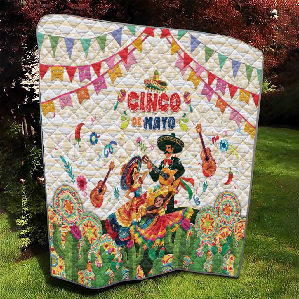 Mexico Cinco De Mayo Quilt Dancing Mexican