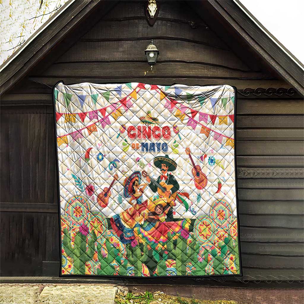 Mexico Cinco De Mayo Quilt Dancing Mexican