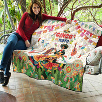 Mexico Cinco De Mayo Quilt Dancing Mexican