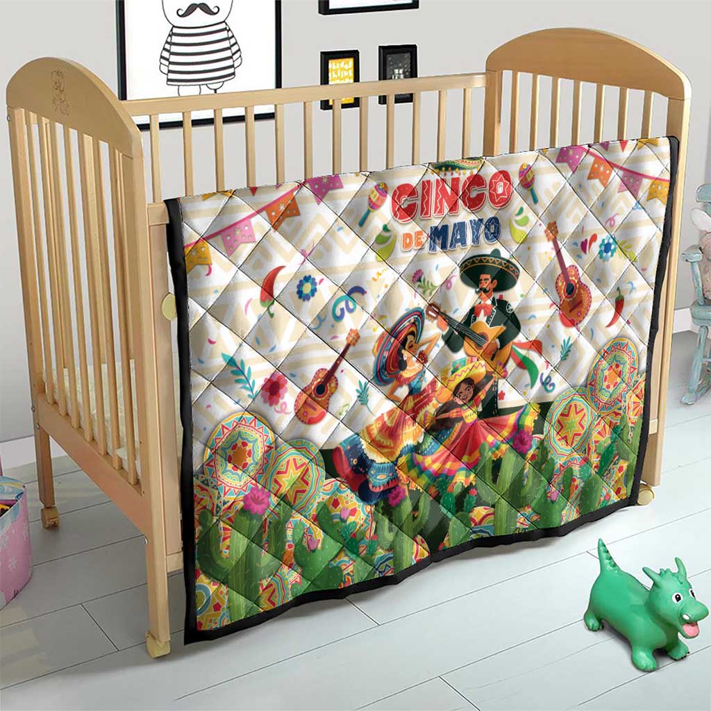 Mexico Cinco De Mayo Quilt Dancing Mexican