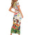 Mexico Cinco De Mayo Short Sleeve Bodycon Dress Dancing Mexican