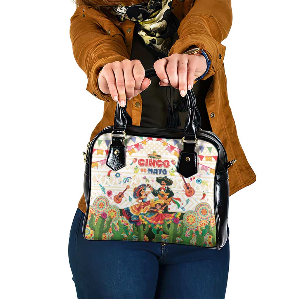 Mexico Cinco De Mayo Shoulder Handbag Dancing Mexican