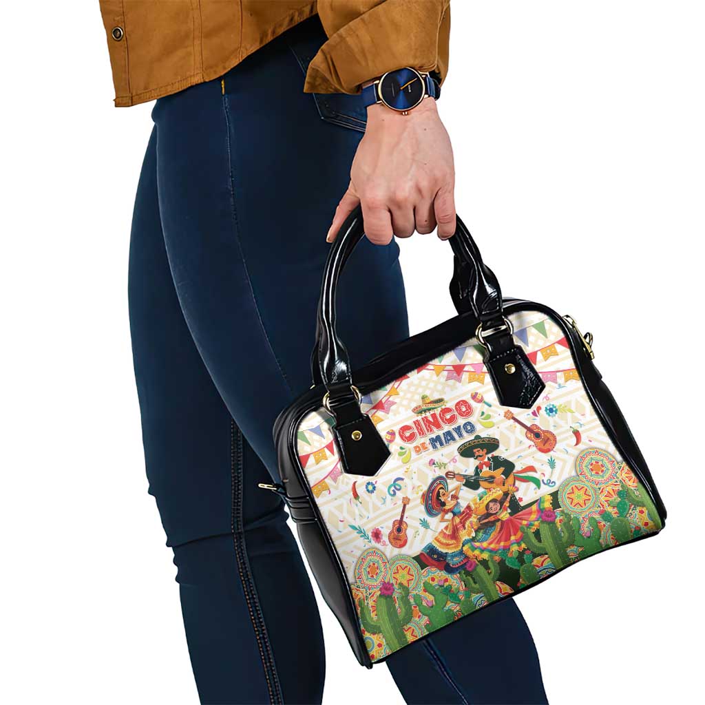 Mexico Cinco De Mayo Shoulder Handbag Dancing Mexican