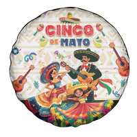 Mexico Cinco De Mayo Spare Tire Cover Dancing Mexican