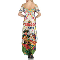 Mexico Cinco De Mayo Summer Maxi Dress Dancing Mexican