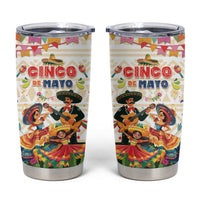 Mexico Cinco De Mayo Tumbler Cup Dancing Mexican