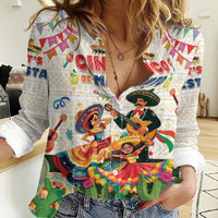 Mexico Cinco De Mayo Women Casual Shirt Dancing Mexican
