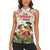 Mexico Cinco De Mayo Women Sleeveless Polo Shirt Dancing Mexican