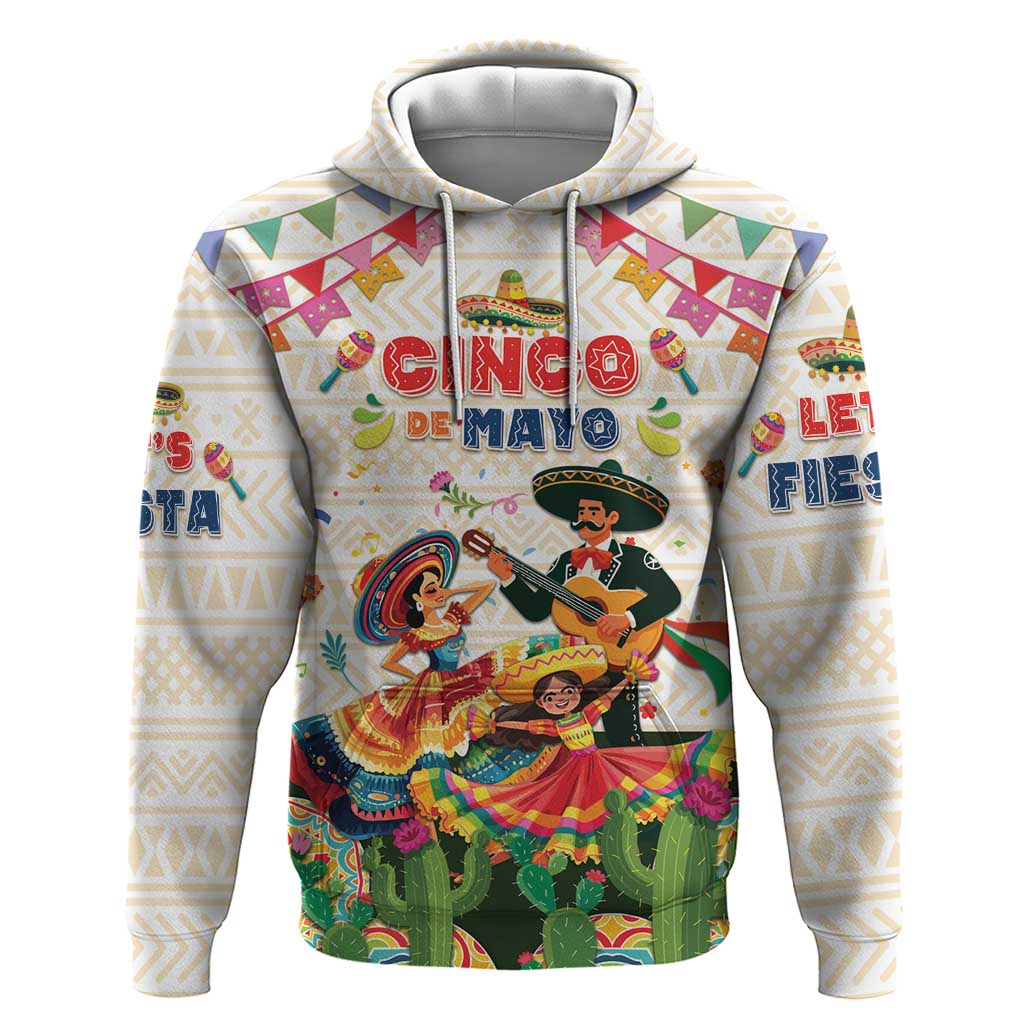 Mexico Cinco De Mayo Zip Hoodie Dancing Mexican