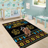 Cowboy Merry Christmas Area Rug DT04 - Wonder Print Shop