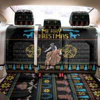 Cowboy Merry Christmas Back Car Seat Cover DT04 - Wonder Print Shop