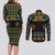 Cowboy Merry Christmas Couples Matching Long Sleeve Bodycon Dress and Long Sleeve Button Shirt DT04 - Wonder Print Shop