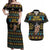 Cowboy Merry Christmas Couples Matching Off Shoulder Maxi Dress and Hawaiian Shirt DT04 - Wonder Print Shop