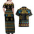 Cowboy Merry Christmas Couples Matching Off Shoulder Maxi Dress and Hawaiian Shirt DT04 - Wonder Print Shop