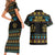 Cowboy Merry Christmas Couples Matching Short Sleeve Bodycon Dress and Hawaiian Shirt DT04 - Wonder Print Shop
