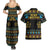 Cowboy Merry Christmas Couples Matching Summer Maxi Dress and Hawaiian Shirt DT04 - Wonder Print Shop