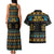 Cowboy Merry Christmas Couples Matching Tank Maxi Dress and Hawaiian Shirt DT04 - Wonder Print Shop