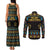Cowboy Merry Christmas Couples Matching Tank Maxi Dress and Long Sleeve Button Shirt DT04 - Wonder Print Shop