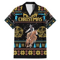 Cowboy Merry Christmas Family Matching Mermaid Dress and Hawaiian Shirt DT04 - Wonder Print Shop