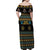 Cowboy Merry Christmas Family Matching Off Shoulder Maxi Dress and Hawaiian Shirt DT04 - Wonder Print Shop