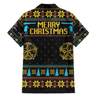 Cowboy Merry Christmas Family Matching Off Shoulder Short Dress and Hawaiian Shirt DT04 - Wonder Print Shop