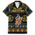 Cowboy Merry Christmas Family Matching Short Sleeve Bodycon Dress and Hawaiian Shirt DT04 - Wonder Print Shop