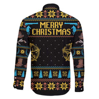 Cowboy Merry Christmas Family Matching Summer Maxi Dress and Hawaiian Shirt DT04 - Wonder Print Shop