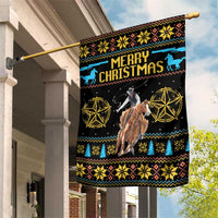 Cowboy Merry Christmas Garden Flag DT04 - Wonder Print Shop