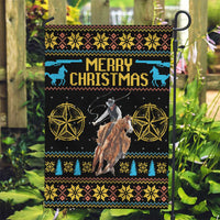 Cowboy Merry Christmas Garden Flag DT04 - Wonder Print Shop