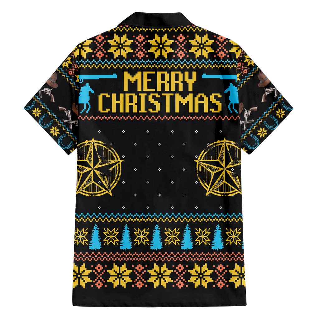 Cowboy Merry Christmas Hawaiian Shirt DT04 - Wonder Print Shop