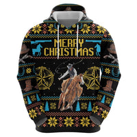 Cowboy Merry Christmas Hoodie DT04 - Wonder Print Shop
