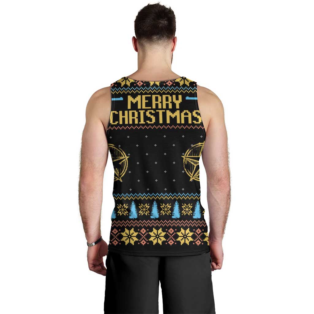 Cowboy Merry Christmas Men Tank Top DT04 - Wonder Print Shop
