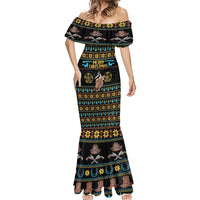 Cowboy Merry Christmas Mermaid Dress DT04 - Wonder Print Shop
