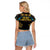 Cowboy Merry Christmas Raglan Cropped T Shirt DT04 - Wonder Print Shop