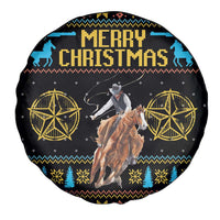 Cowboy Merry Christmas Spare Tire Cover DT04 - Wonder Print Shop