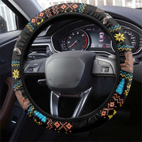 Cowboy Merry Christmas Steering Wheel Cover DT04 - Wonder Print Shop
