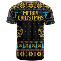 Cowboy Merry Christmas T Shirt DT04 - Wonder Print Shop