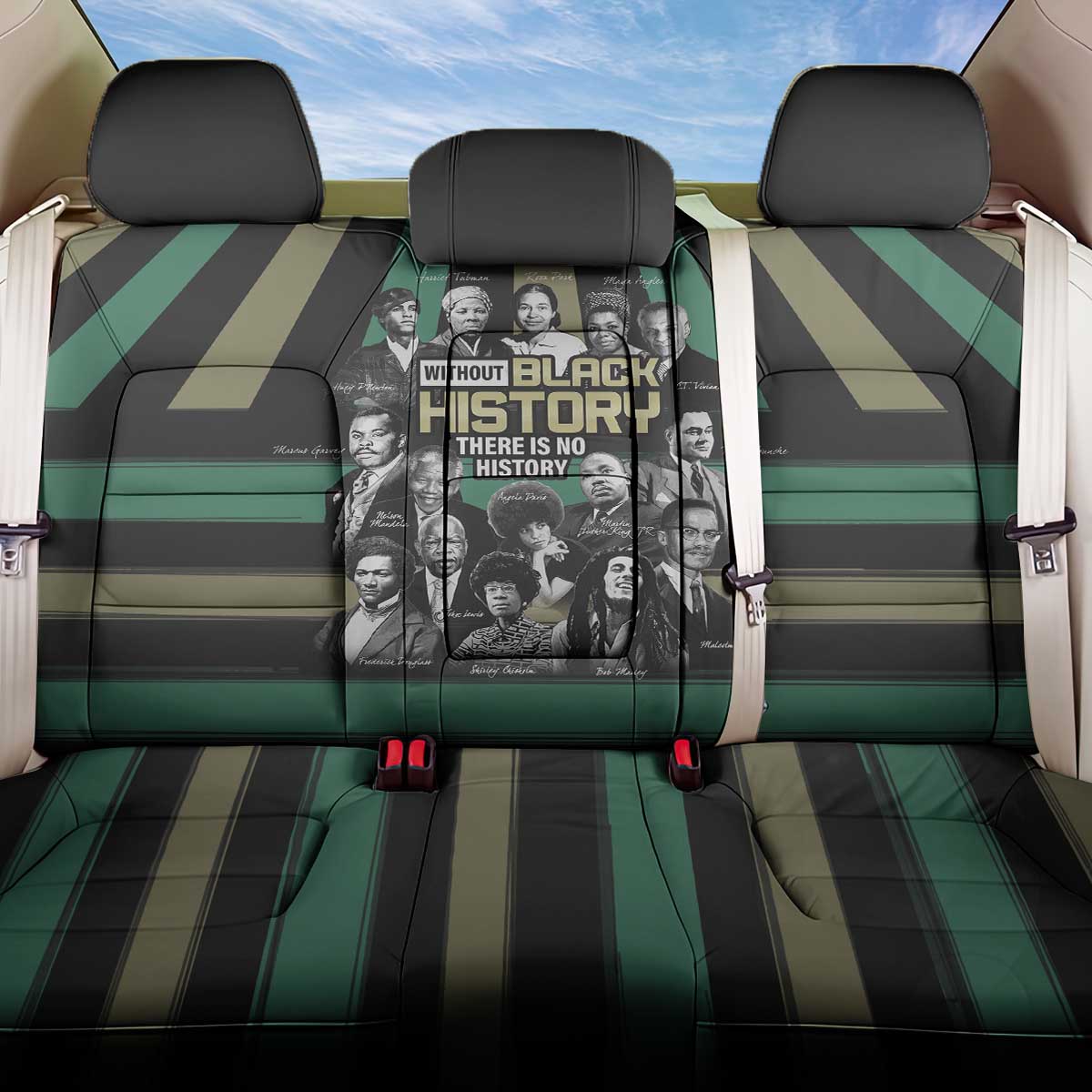 Without Black History There Is No History Back Car Seat Cover African Hub