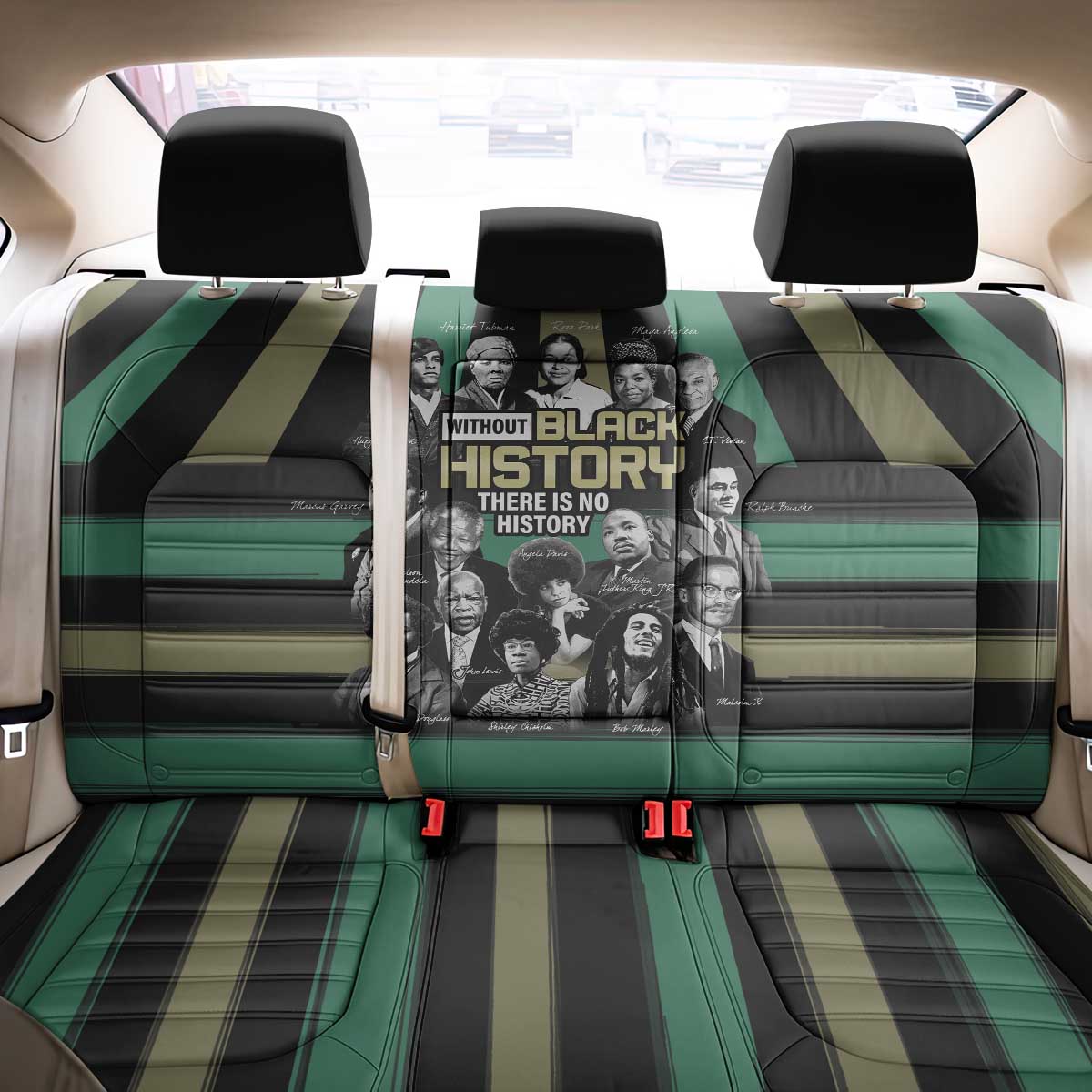 Without Black History There Is No History Back Car Seat Cover African Hub