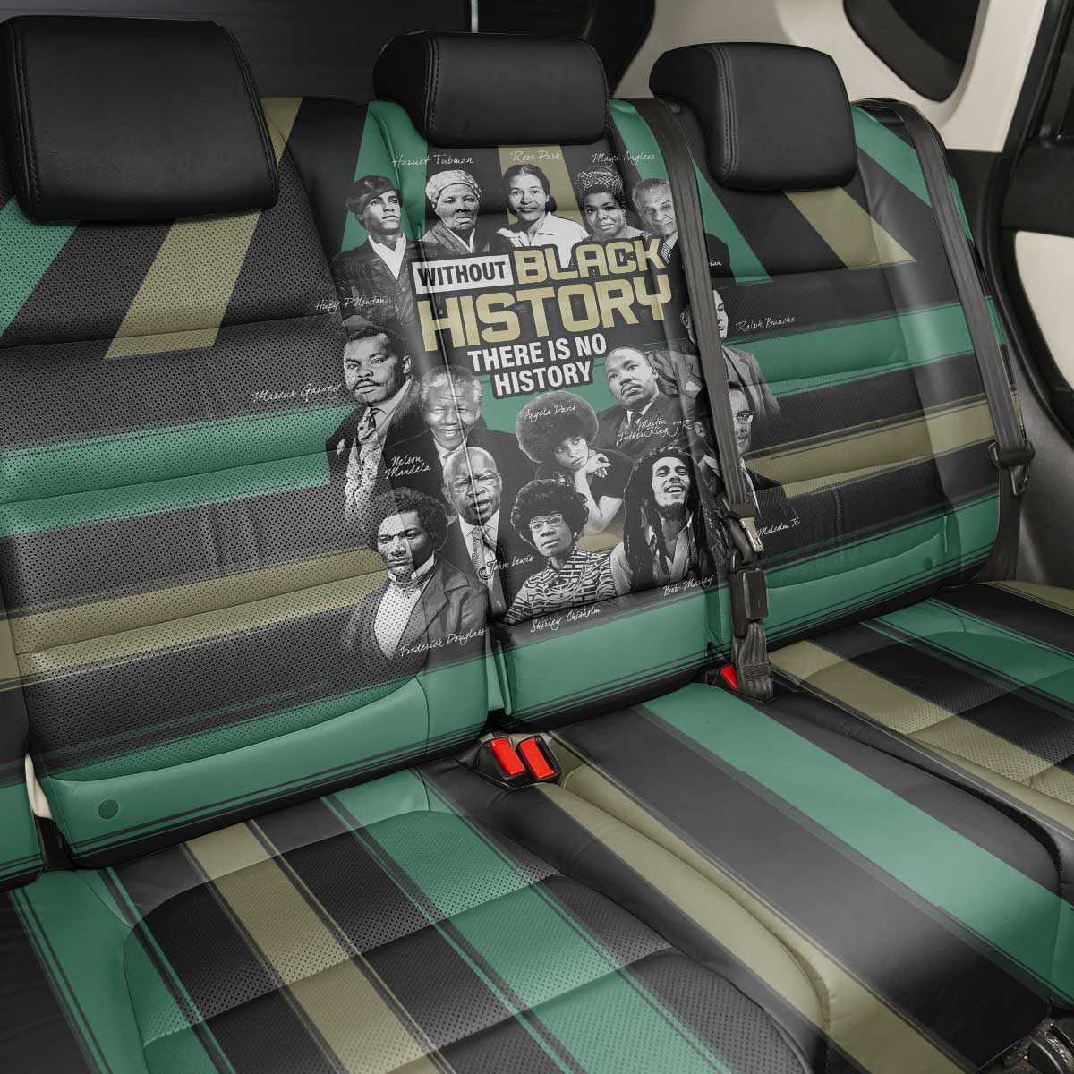 Without Black History There Is No History Back Car Seat Cover African Hub