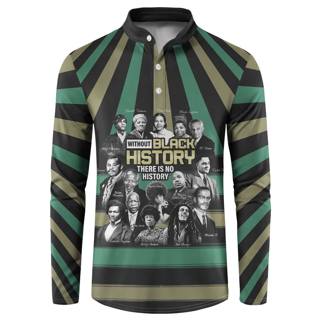Without Black History There Is No History Button Sweatshirt African Hub