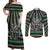 Without Black History There Is No History Couples Matching Off Shoulder Maxi Dress and Long Sleeve Button Shirt African Hub