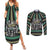 Without Black History There Is No History Couples Matching Summer Maxi Dress and Long Sleeve Button Shirt African Hub