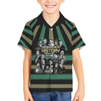 Without Black History There Is No History Family Matching Long Sleeve Bodycon Dress and Hawaiian Shirt African Hub