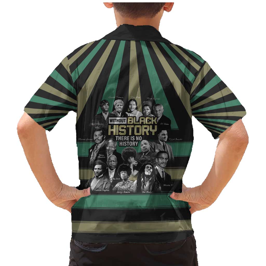Without Black History There Is No History Family Matching Mermaid Dress and Hawaiian Shirt African Hub