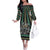 Without Black History There Is No History Family Matching Off The Shoulder Long Sleeve Dress and Hawaiian Shirt African Hub