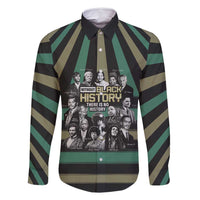 Without Black History There Is No History Family Matching Off Shoulder Maxi Dress and Hawaiian Shirt African Hub